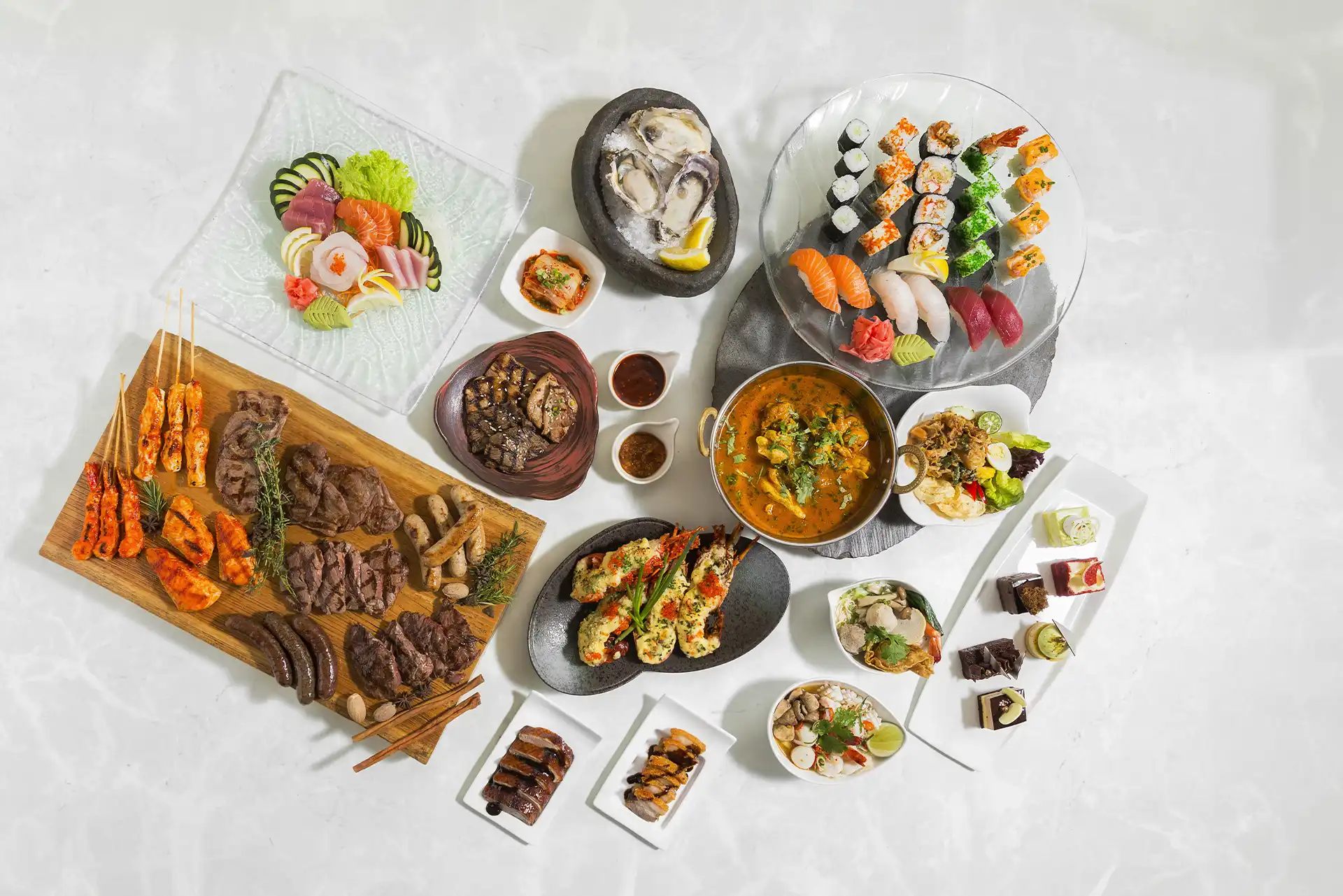 All-You-Can-Eat Sunday Lunch at The Cafe in Nusa Dua, Bali